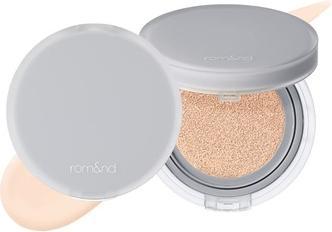 Rom&Nd Nu Zero Cushion Long Lasting High Coverage Semi Matte Finish 01 Porcelain 17 - Korean Cushion (01 porcelain17)