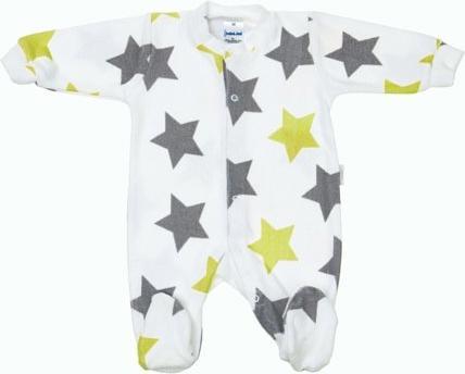 Romper towelling lime Stars (50)