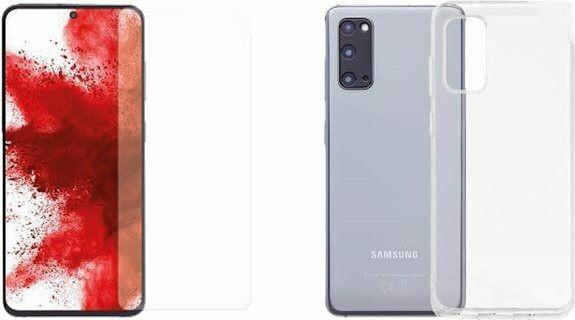 Productafbeelding Displex Real Glass, 2D Panzerglas + Handyhülle (1 Stuk, Samsung Galaxy S22+)