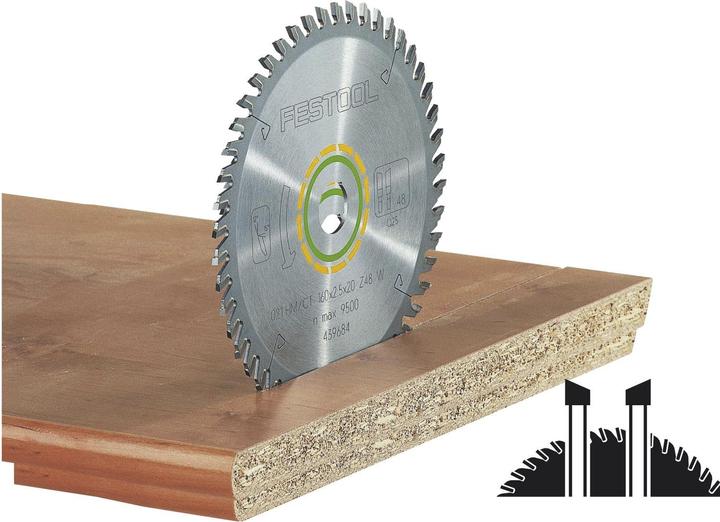 Productafbeelding Festool Fijngetand zaagblad 216 x 2,3 x 30 mm, W48