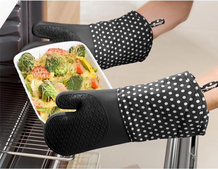 Produktbild Wenko Topfhandschuhe (60% Baumwolle, 40% Polyester, Silikon)