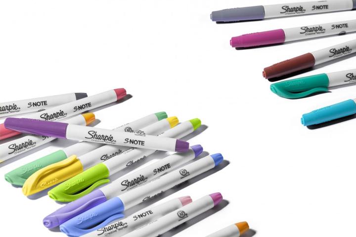 Actual product image Sharpie Permanent marker S-Note Creative 1-5 mm, 12 pieces (Multicoloured, 5 mm, 12 x)