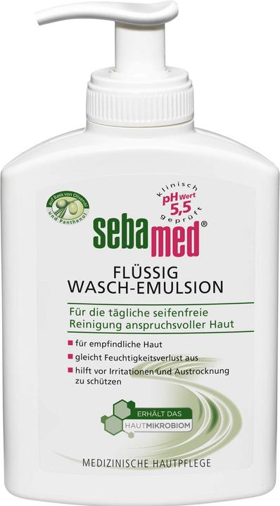 Produktbild Sebamed Sebmed, medizinische Olivenwaschemulsion, 200 ml (Waschcrème, 200 ml)