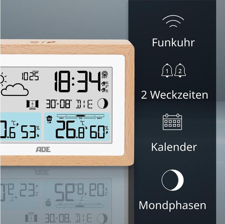 Produktbild ADE Digitale Wetterstation