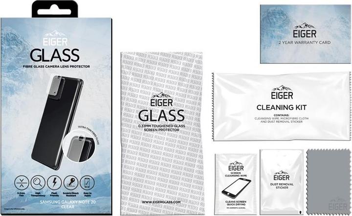 Image du produit Eiger Mountain Glass Lens (1 pièce(s), Samsung Galaxy Note 20)