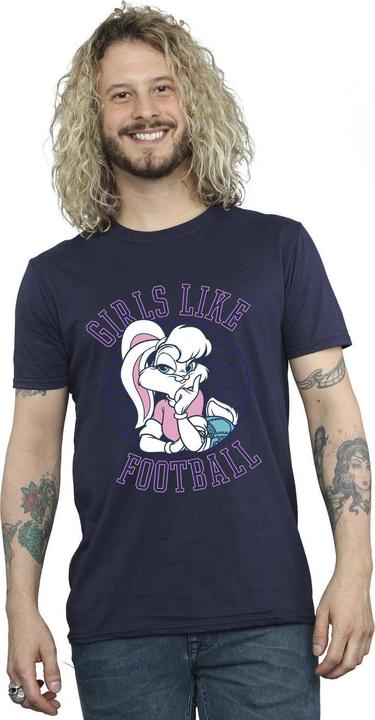 Produktbild Looney Tunes Lola Bunny Girls Like Football TShirt (3XL)