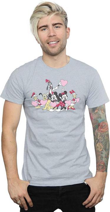 Immagine prodotto Disney Mickey Mouse Love Friends Maglietta Uomo (XXL)
