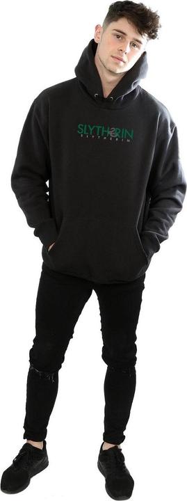 Image du produit - Sweat à capuche SLYTHERIN TEXT - Homme (M)
