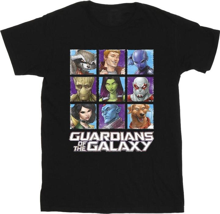 Produktbild Guardians of the Galaxy Character Squares TShirt (3XL)