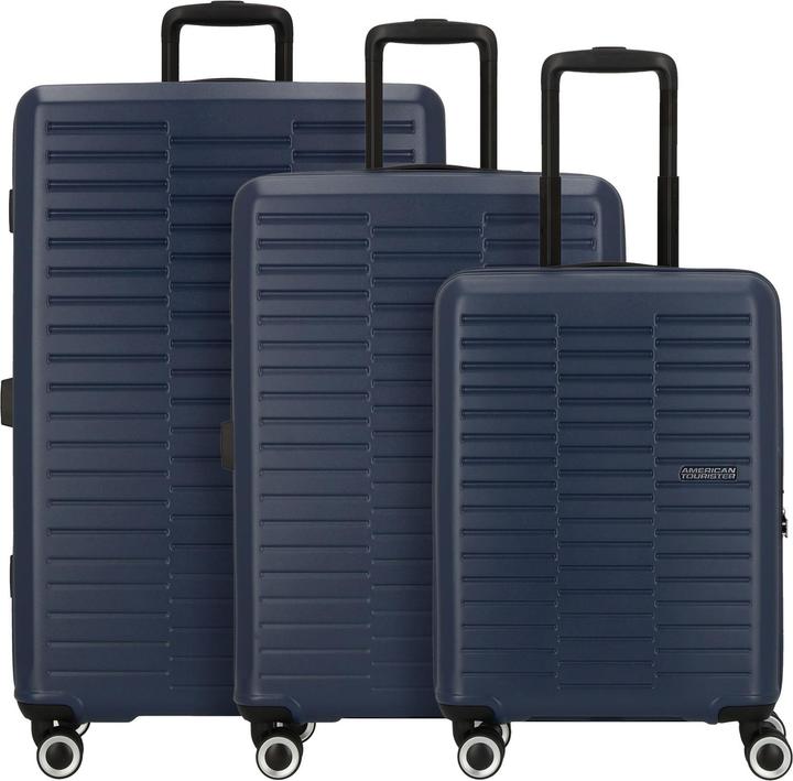 Actual product image American Tourister Sunset Hills 4 Rollen Kofferset 3-teilig (203 l, XL (from 140l))