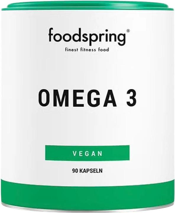 Actual product image Foodspring Omega 3 capsules (1 Piece, Capsules, 78 g)