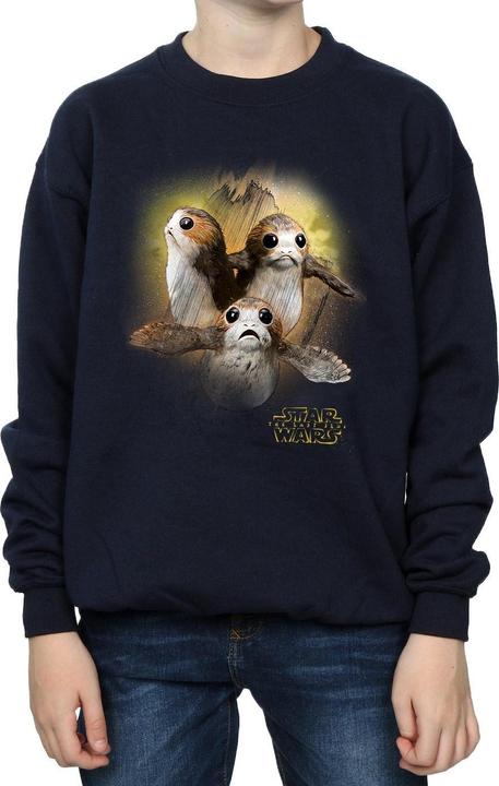 Star Wars The Last Jedi Porgs Brushed Sweatshirt Jungen
