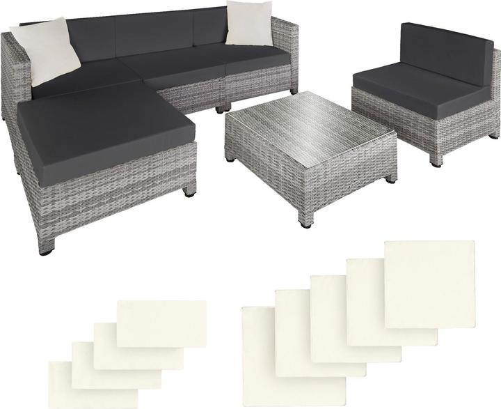 Produktbild tectake Rattan Lounge