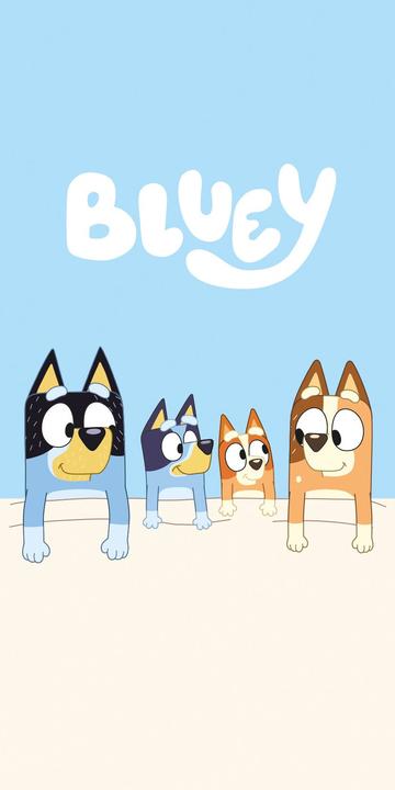 Tinisu Bluey towel beach towel 70x140cm (70 x 140 cm)