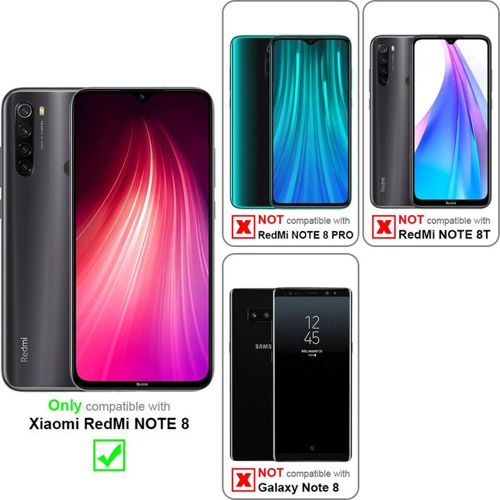 Image du produit Cadorabo Book Couverture magnétique invisible (Xiaomi Redmi Note 8)