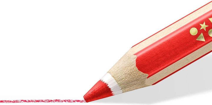 Produktbild Staedtler Buntstifte Noris Club super jumbo, 6er Kartonetui (Farbig sortiert, 6 x)