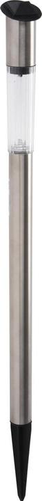 Produktbild ProGarden 6er-Set Elegante Solar Gartenlampe aus Edelstahl, mit Erdspiess, 70 x 3 cm