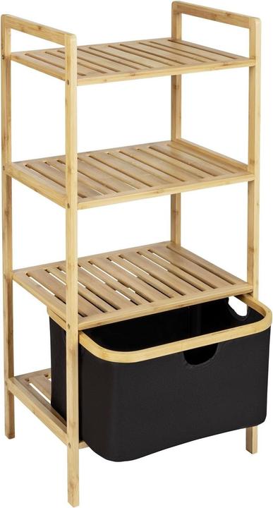 Productafbeelding Wenko Ecori Plank 44 x 93,5 cm, Natuur/Zwart (10 x 36 x 96 cm)
