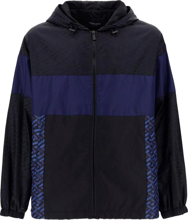 Versace Hooded Windbreaker Jacket