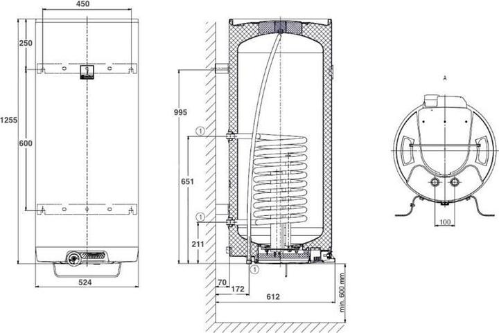 Produktbild Dražice WATER HEATER OKC160