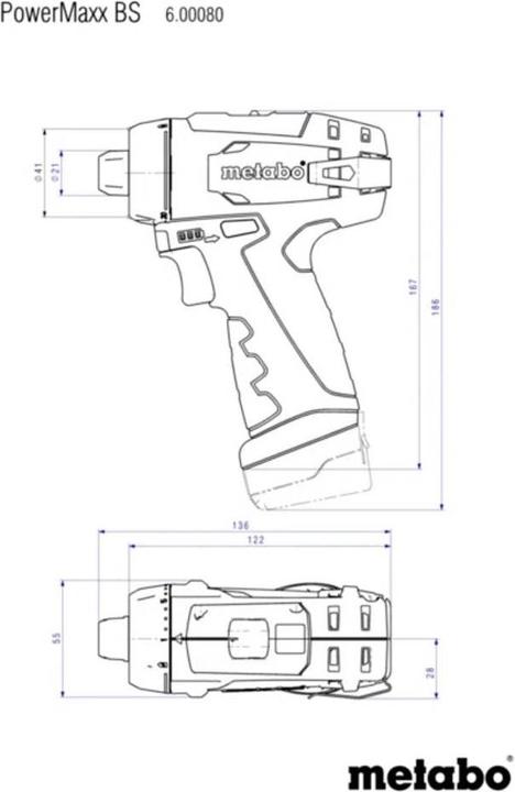 Produktbild Metabo PowerMaxx BS Basic (Akkubetrieb)