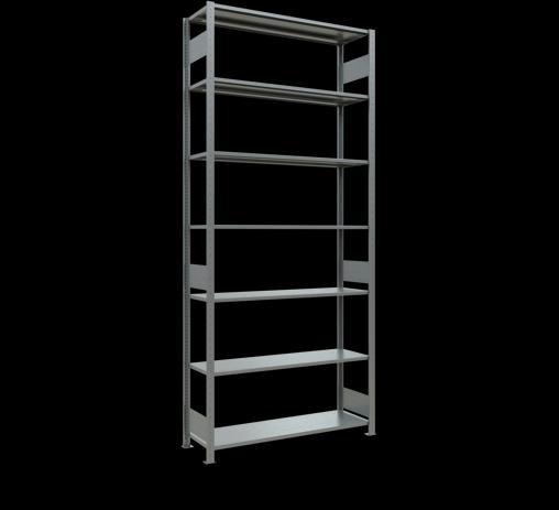 Actual product image Schulte Lagertechnik MULTIplus150 basic racking system with length ledgers