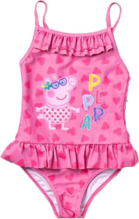 Actual product image Peppa Pig Girls' swimming costume and poncho set (110)