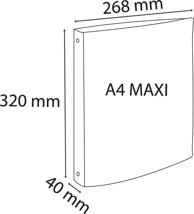 Actual product image Exacompta Ring binders (A4, 40 mm, 120 Piece)