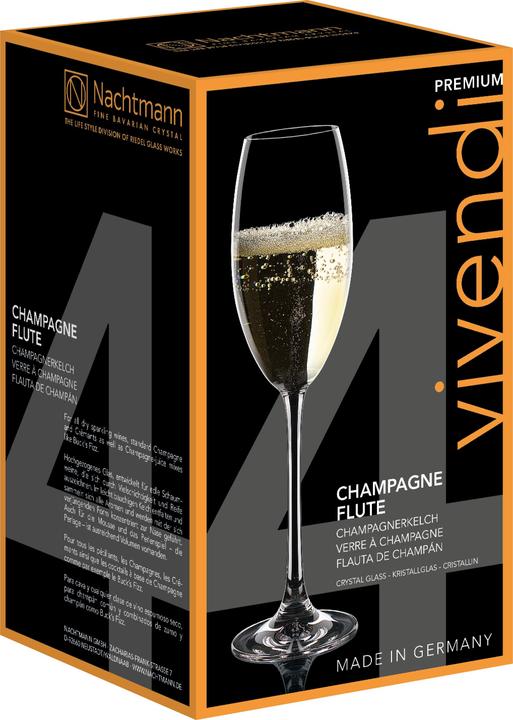 Produktbild Nachtmann Vivendi Champagnerkelche 4-er Set (27.20 cl, 4 Gläser, Sektgläser)