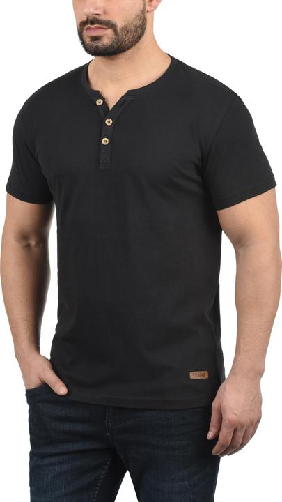 Immagine prodotto Solid Volker T-Shirt A Maniche Corte Maglietta Da Uomo Con Collo Grandad (S)