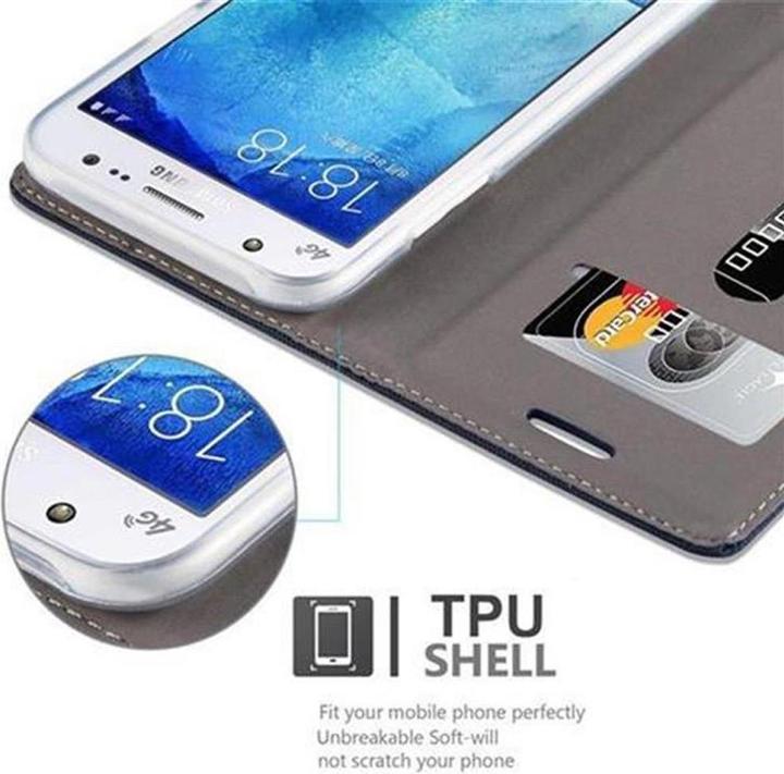 Image du produit Cadorabo Couverture look jeans Book (Samsung Galaxy J5 (2015))