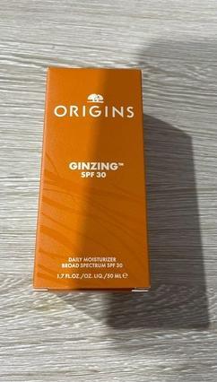 Actual product image Origins Ginzing Emulsion Moisturiser SPF30 (Suntan cream, SPF 30, 50 ml)