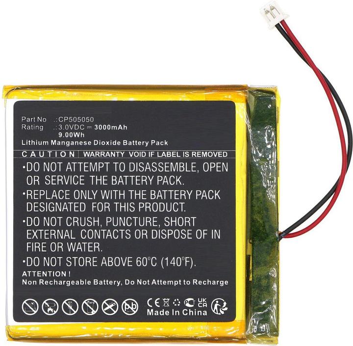 CoreParts Battery 3.0V 3000mAh 9.00Wh (3000 mAh)
