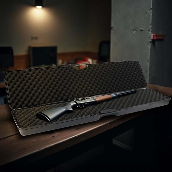 Actual product image Wiltec Waffenkoffer 138x34x13,5cm Langwaffenkoffer Gewehrkoffer Koffer Gewehr