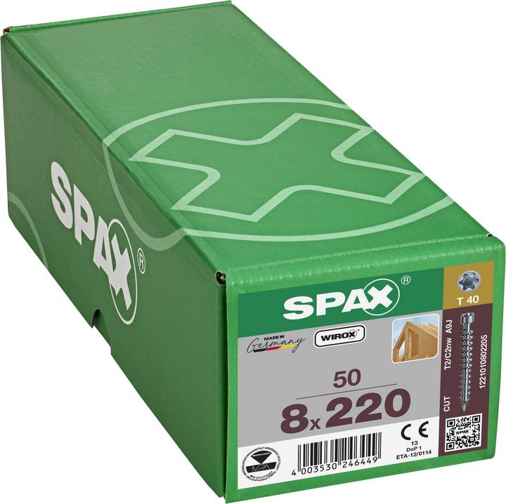 Actual product image Spax Cylinder head screws (50 Screws per piece)