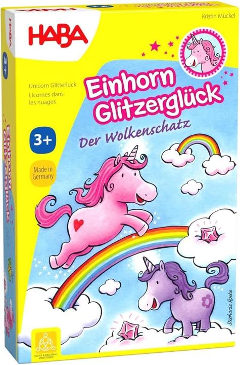 Immagine prodotto Haba Unicorno Glitter Glow Glow (Italiano, Spagnolo, Francese, Olandese, Inglese)