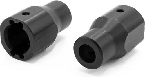 Immagine prodotto Hobbytech Bloccaggio asse posteriore Alluminio Nero CRX