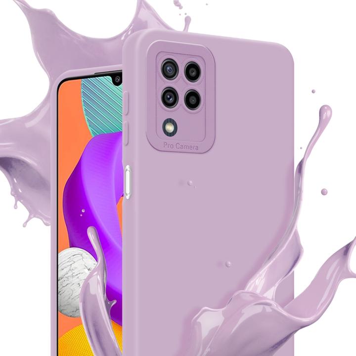 Actual product image Cadorabo Case for Samsung Galaxy M22 / M32 4G in TPU Fluid LM162 Style (Samsung Galaxy M22, Samsung Galaxy A32)