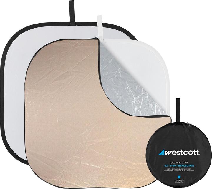 Actual product image Westcott Folding reflector 6-in-1 kit (Folding reflector, 106.68 cm)