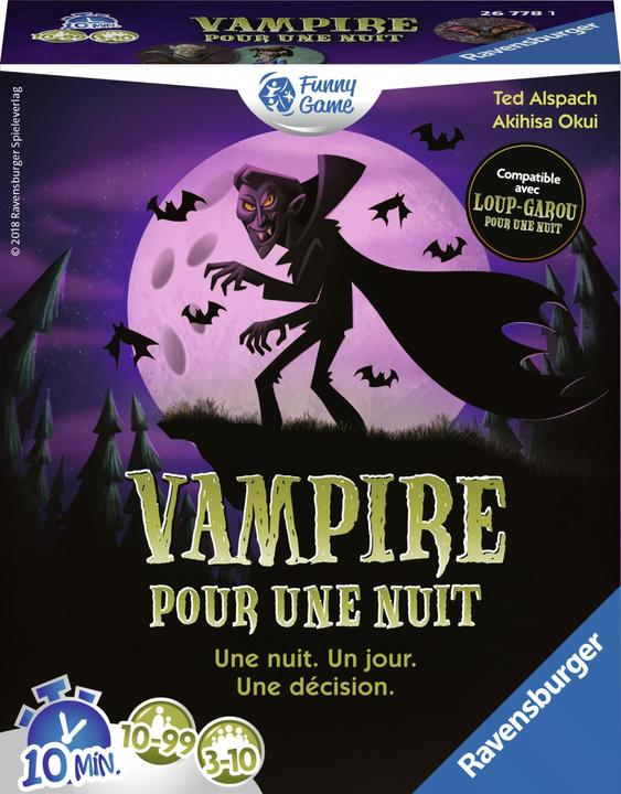 Immagine prodotto Ravensburger Vampiro per una notte (Francese)