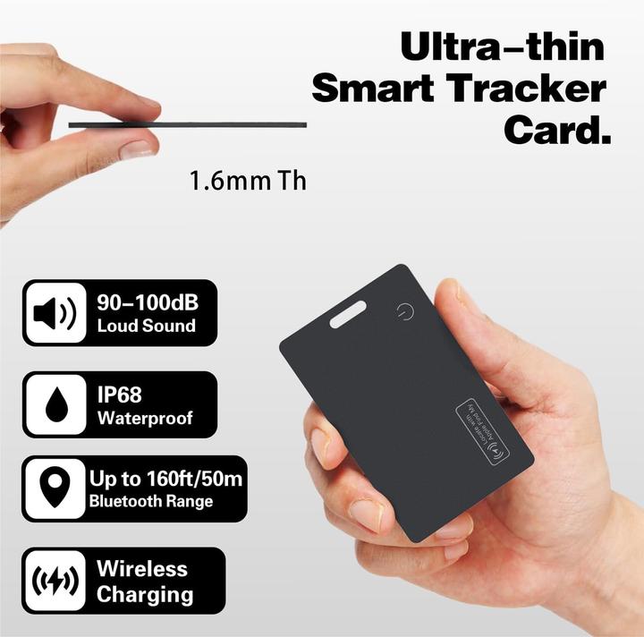 Actual product image Reyke Slim Wallet Tracker Card mit Apple Find My (iOS) (Apple)