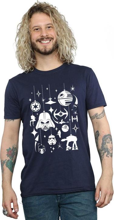 Produktbild Star Wars Christmas Decorations TShirt (S)