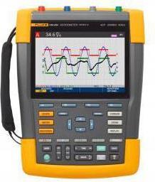 Actual product image Fluke 190-204-III Hand-held oscilloscope (scope-meter) 200MHz 4-channel 2.5 GSa/s 30 kpts 8 bit 1 set (CAT III 1000V, CAT IV 600V)