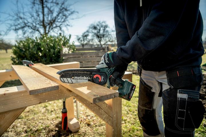 Actual product image Metabo MS 18 LTX 15 (Battery chain saw)