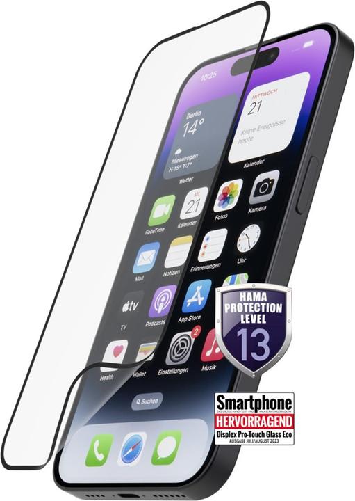 Produktbild Hama Hiflex Eco (1 Stück, Apple iPhone 15 Pro)