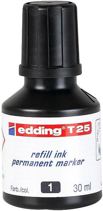 Edding Nachfülltusche T25 (Marker Nachfülltusche, Schwarz)