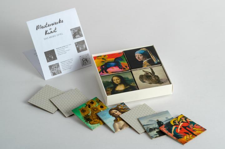 Actual product image Meisterwerke der Kunst - Das Mem.550812 (German)