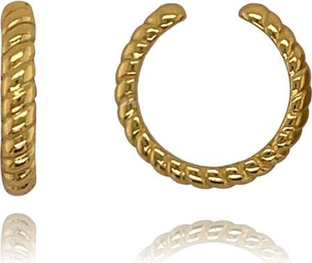 Produktbild Leyda Earcuff Gerillt (Silber 925, vergoldet 750 / 18 K Gold)