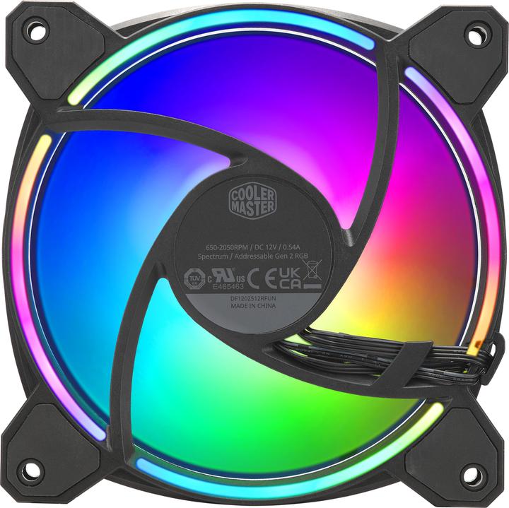 Produktbild Cooler Master COOELR MASTER MasterFan MF120 Halo 2 3in1 (120 mm, 3 x)