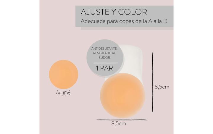 Produktbild Parsa Beauty Parsa - Silicone Lift-Up Nipple Covers - Nude (Körperlotion)